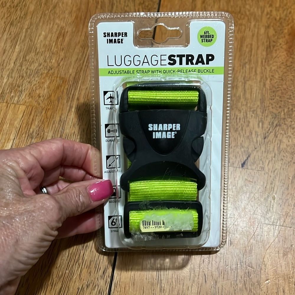 SHARPER IMAGE luggage strap